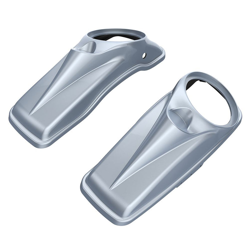 Advanblack 8'' Saddlebag Speaker Lids Cover for 2014-2023 Harley Davidson Touring