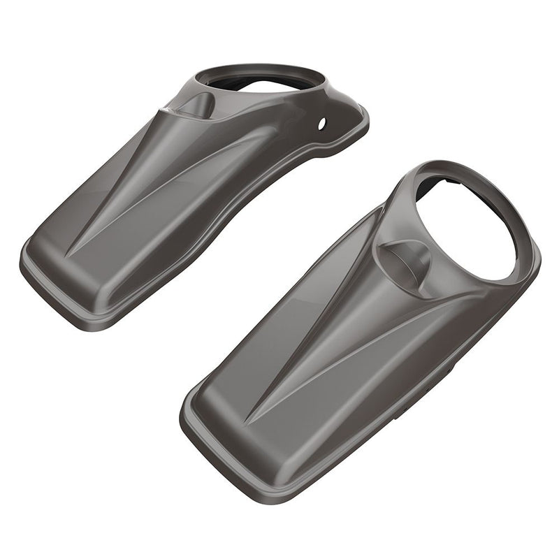 Advanblack 8'' Saddlebag Speaker Lids Cover for 2014-2023 Harley Davidson Touring