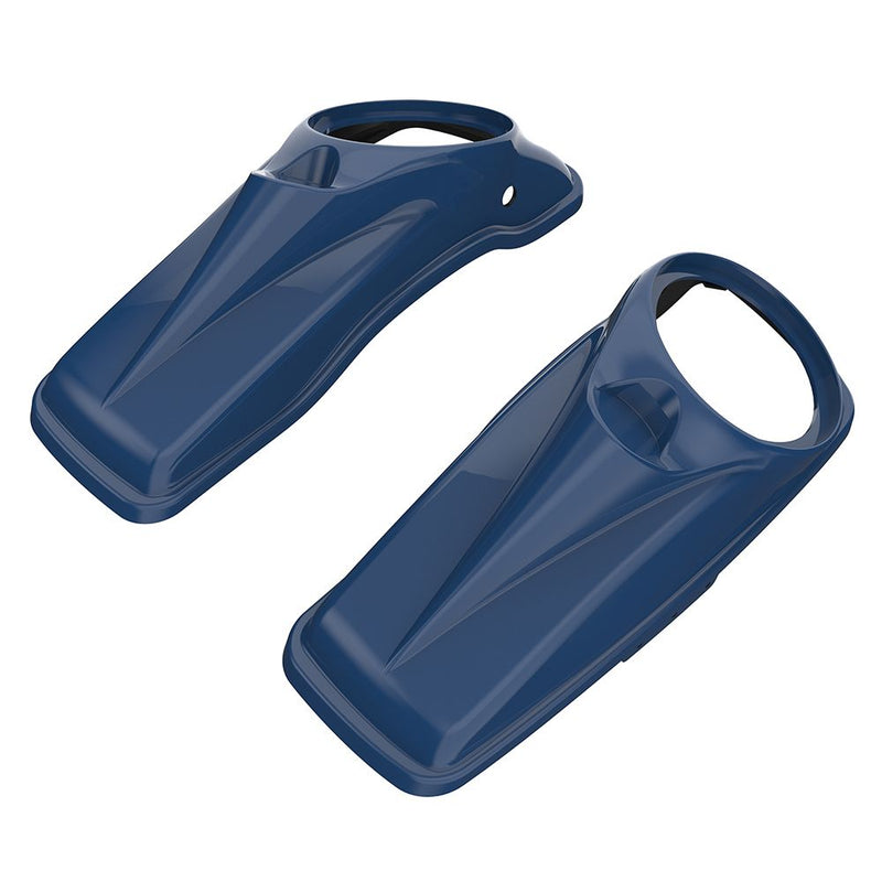Advanblack 8'' Saddlebag Speaker Lids Cover for 2014-2023 Harley Davidson Touring