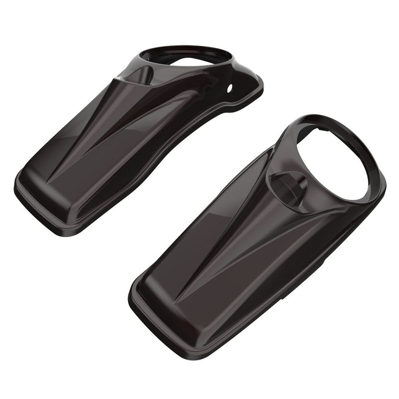 Advanblack 8'' Saddlebag Speaker Lids Cover for 2014-2023 Harley Davidson Touring