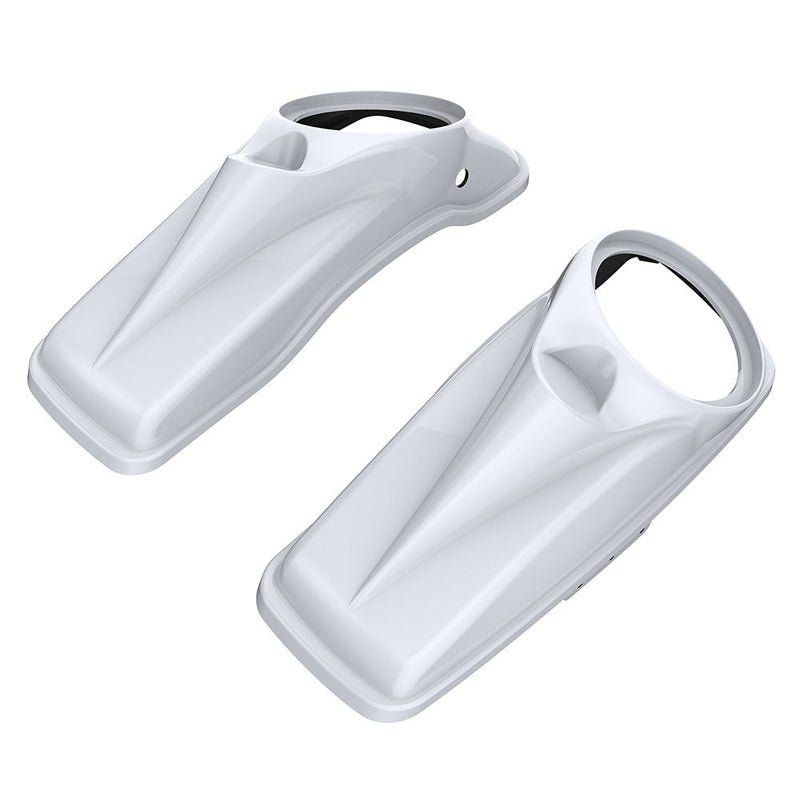 Advanblack 8'' Saddlebag Speaker Lids Cover for 2014-2023 Harley Davidson Touring