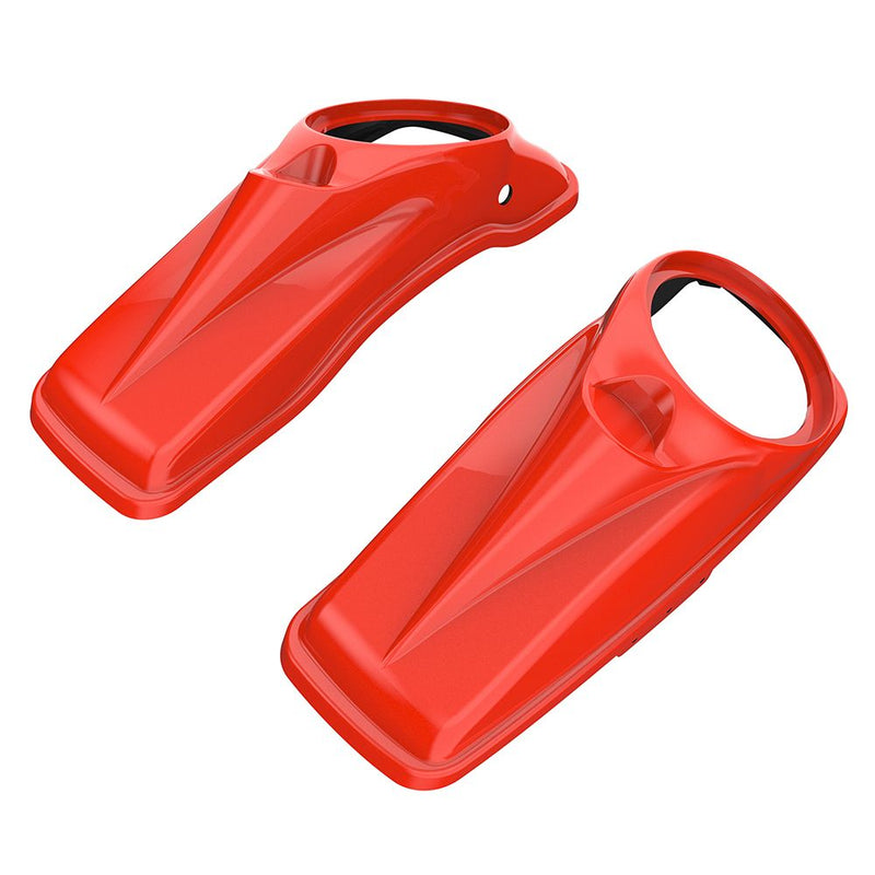 Advanblack 8'' Saddlebag Speaker Lids Cover for 2014-2023 Harley Davidson Touring