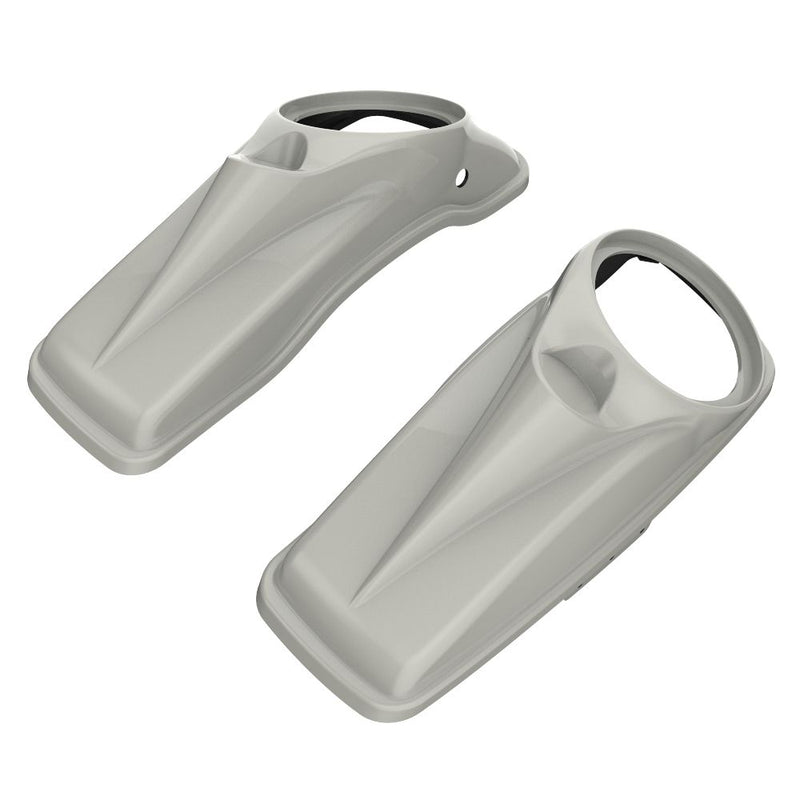 Advanblack 8'' Saddlebag Speaker Lids Cover for 2014-2023 Harley Davidson Touring
