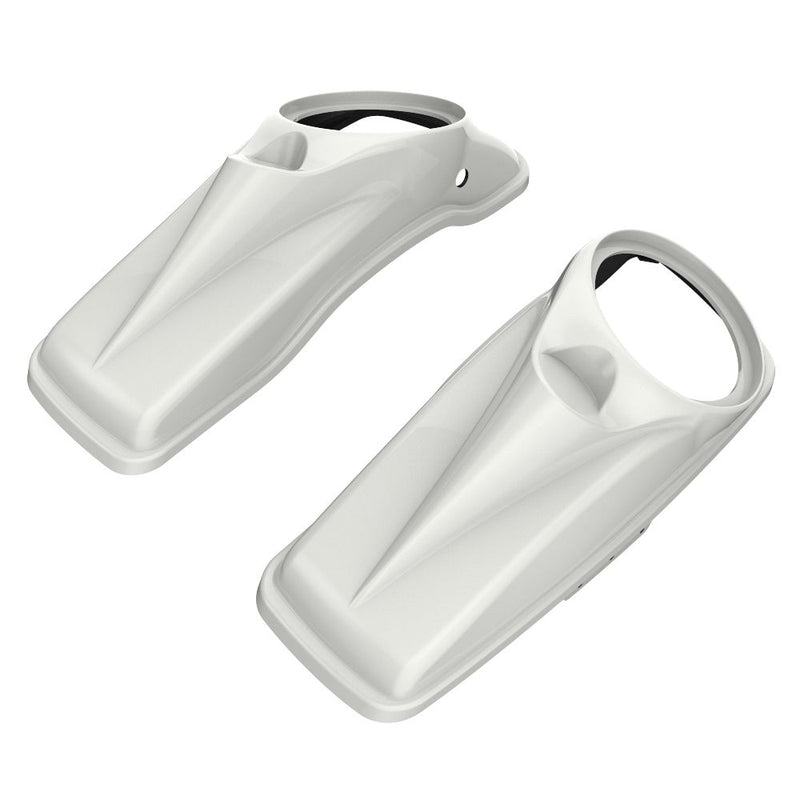 Advanblack 8'' Saddlebag Speaker Lids Cover for 2014-2023 Harley Davidson Touring