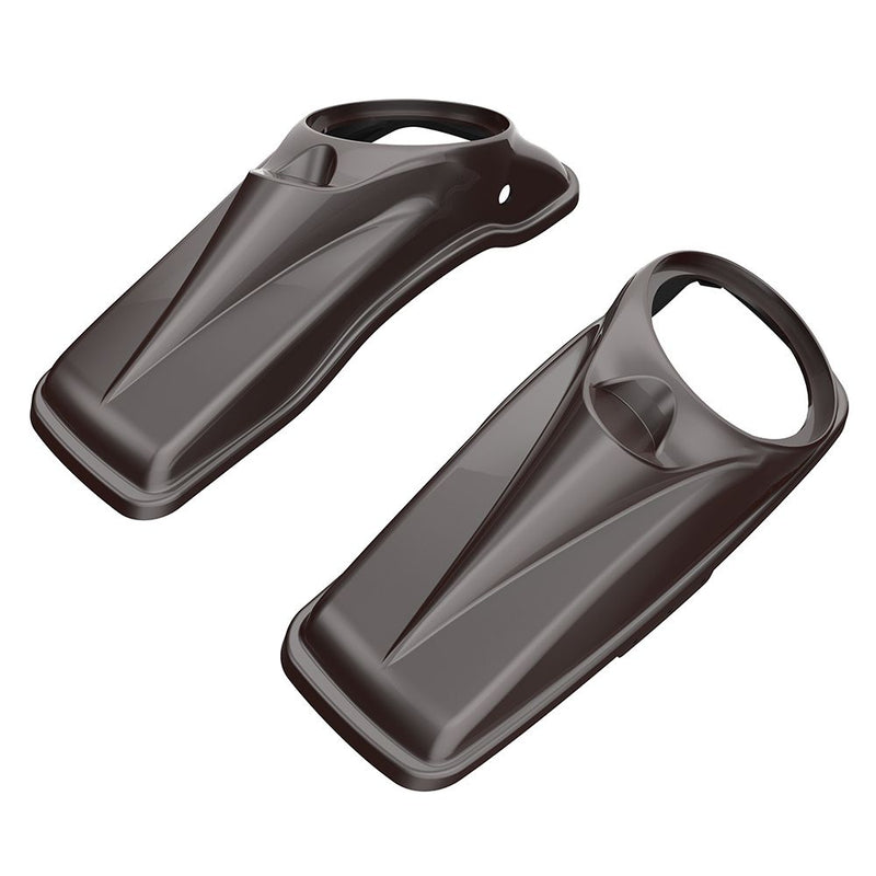 Advanblack 8'' Saddlebag Speaker Lids Cover for 2014-2023 Harley Davidson Touring