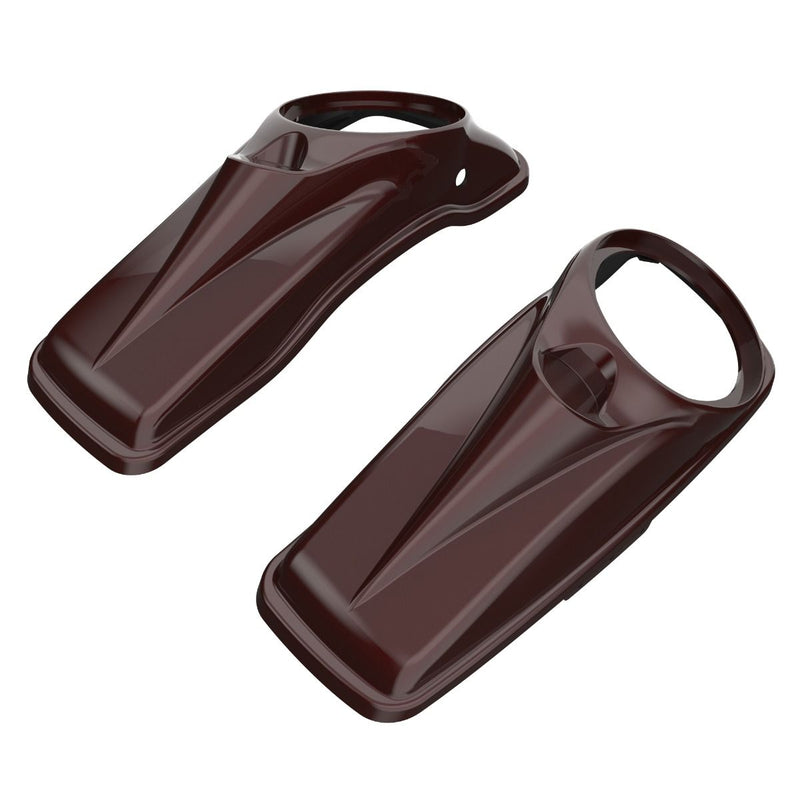 Advanblack 8'' Saddlebag Speaker Lids Cover for 2014-2023 Harley Davidson Touring