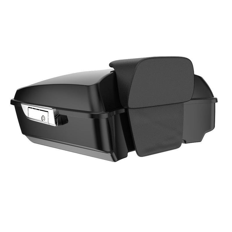Advanblack Chopped Rear Tour Trunk Pack For  '97-'26 Harley Touring / Softail