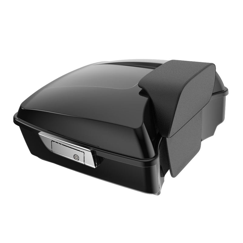 Advanblack Chopped Rear Tour Trunk Pack For Indian Chief/ Chieftain/ Dark Horse/ Roadmaster/ Challenger