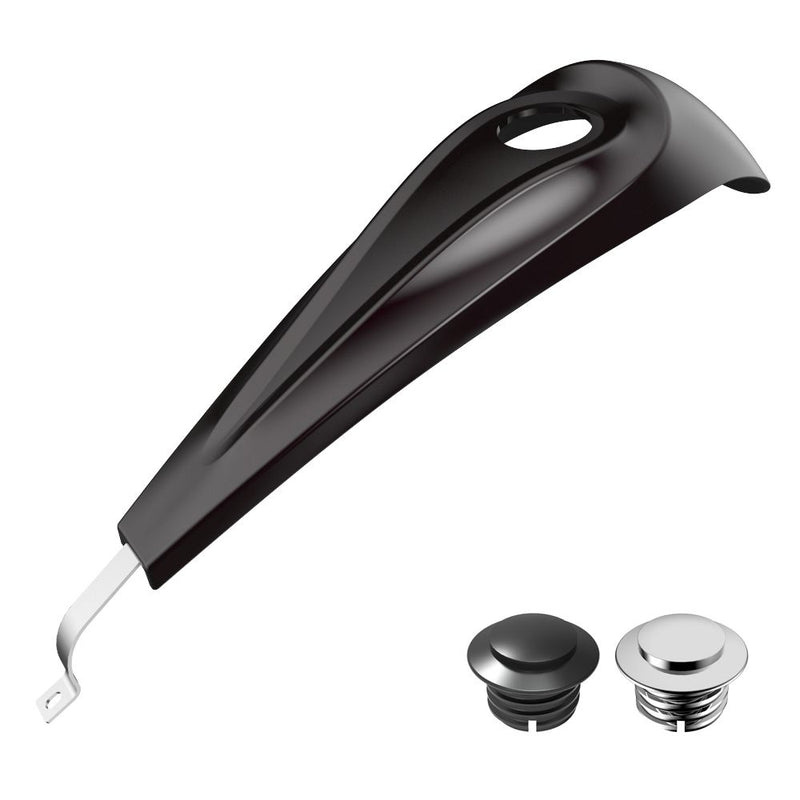 Advanblack Low-profile Tank Dash Console for '08-'23 Harley Street Glide and Road Glide