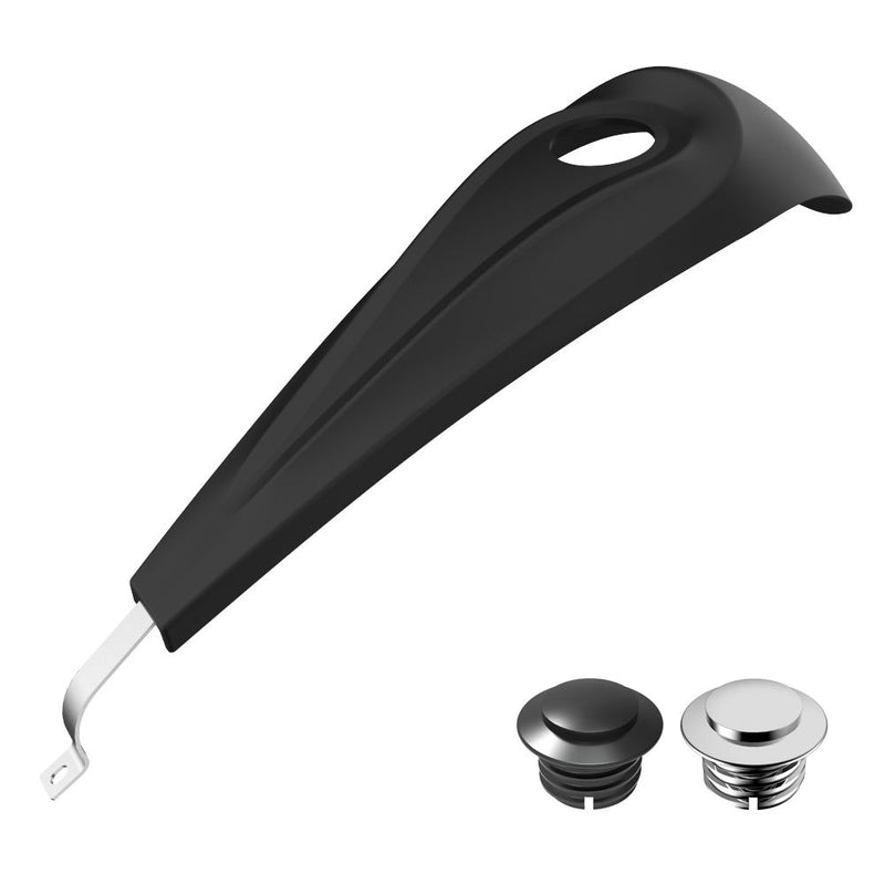 Advanblack Low-profile Tank Dash Console for '08-'23 Harley Street Glide and Road Glide