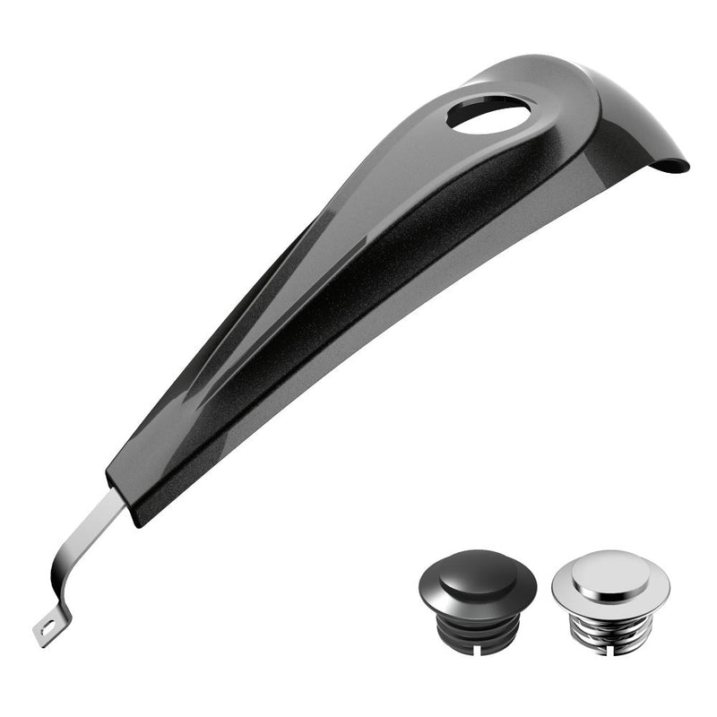 Advanblack Low-profile Tank Dash Console for '08-'23 Harley Street Glide and Road Glide
