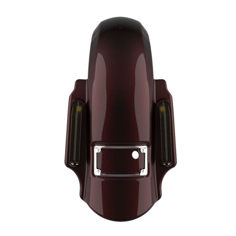 Advanblack Dominator Stretched Rear Fender For '09-'13 Harley Davidson Touring
