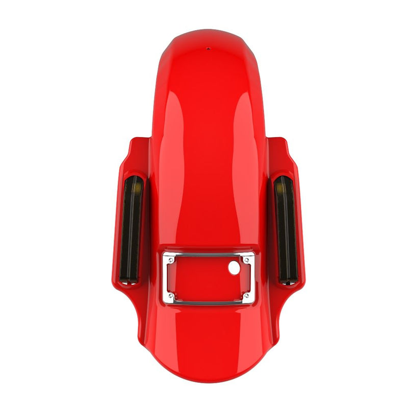 Advanblack Dominator Stretched Rear Fender For '09-'13 Harley Davidson Touring
