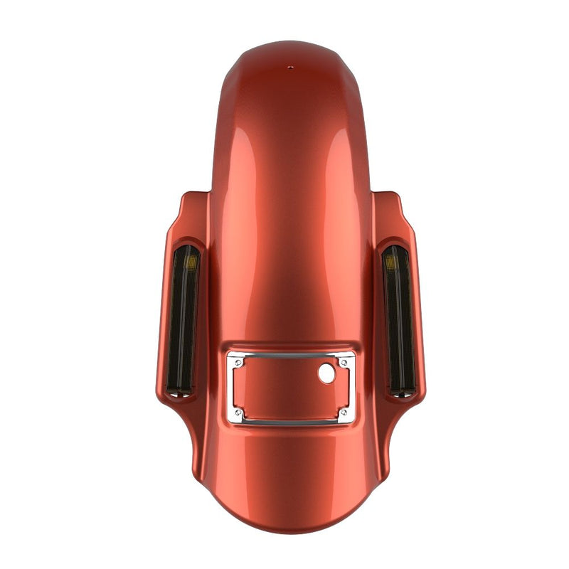 Advanblack Dominator Stretched Rear Fender For '09-'13 Harley Davidson Touring