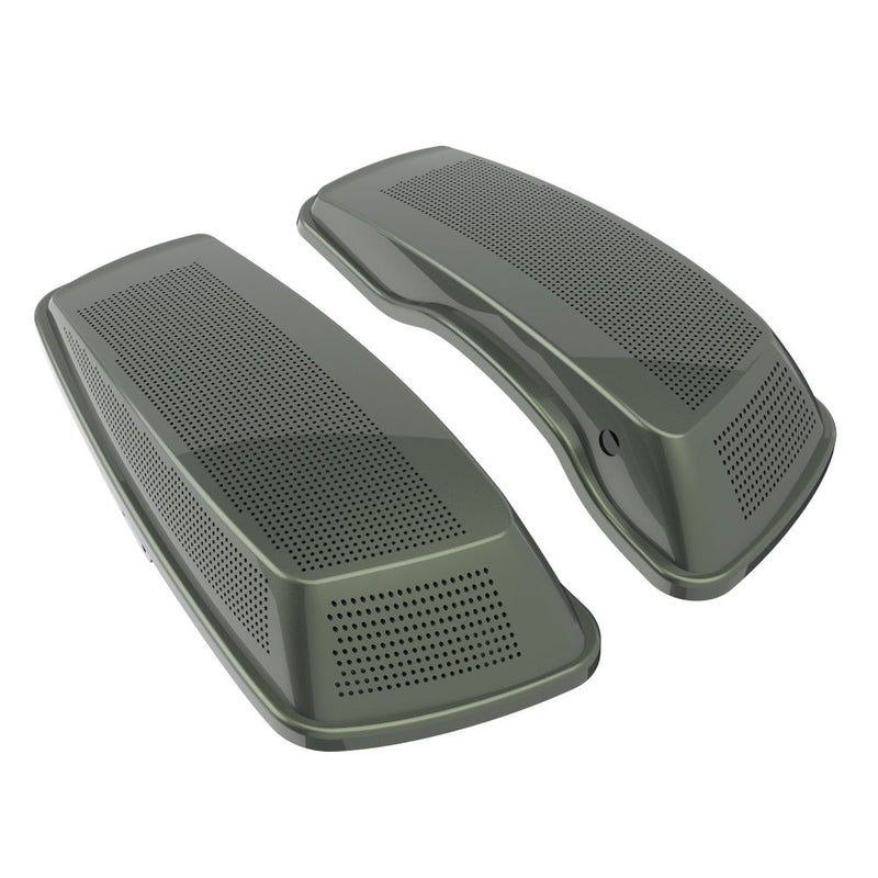 Advanblack Dual 6x9 Speaker Lids Cover for 2014-2023 Harley Davidson Touring