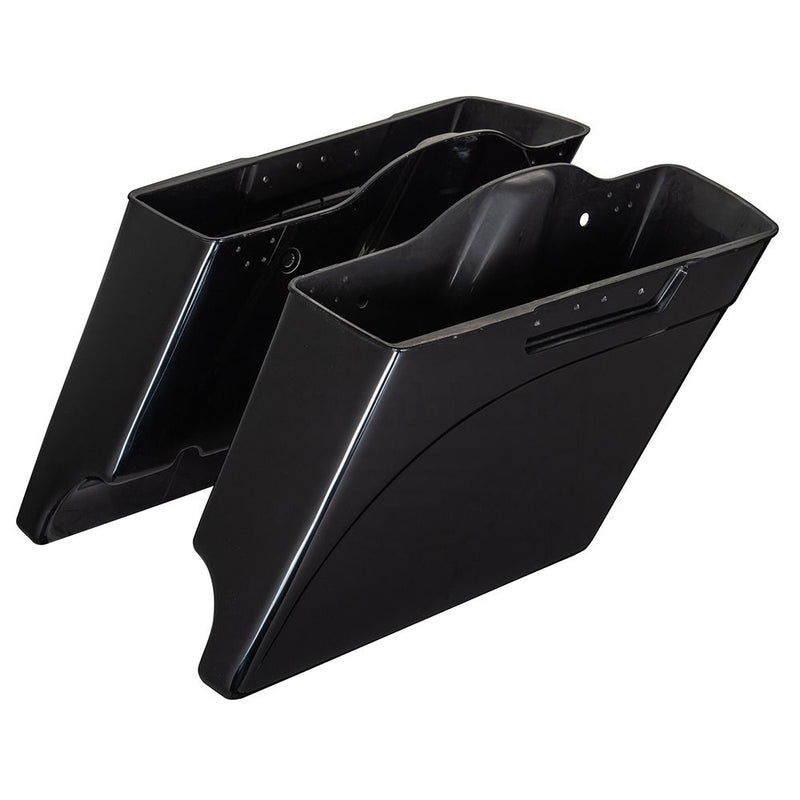 Advanblack Stretched Saddlebags Bottoms for '93-'13 Harley Davidson Touring