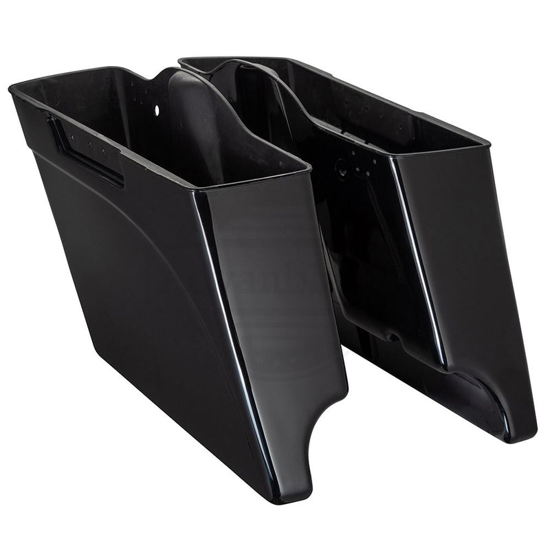 Advanblack Stretched Saddlebags Bottoms for '93-'13 Harley Davidson Touring