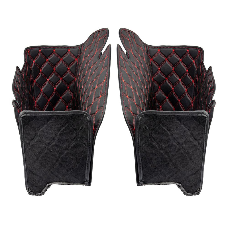 Advanblack Saddlebag Liner Custom Stitching Liner Kit Fit for 2015-2020 Indian Saddlebag Bottom
