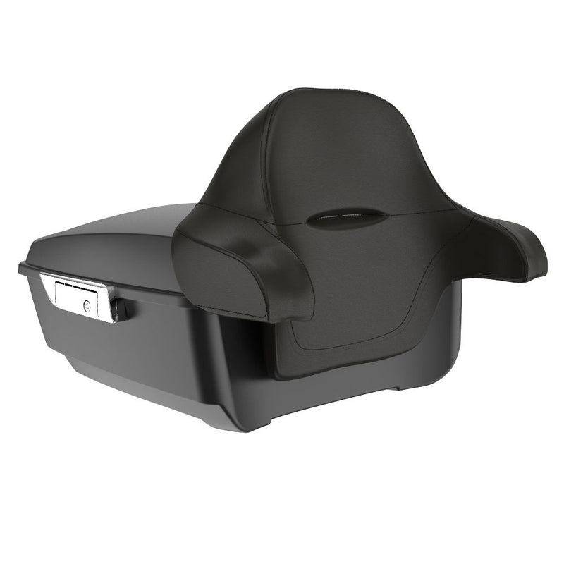 Advanblack King Rear Tour Trunk Pack For  '97-'26 Harley Touring / Softail