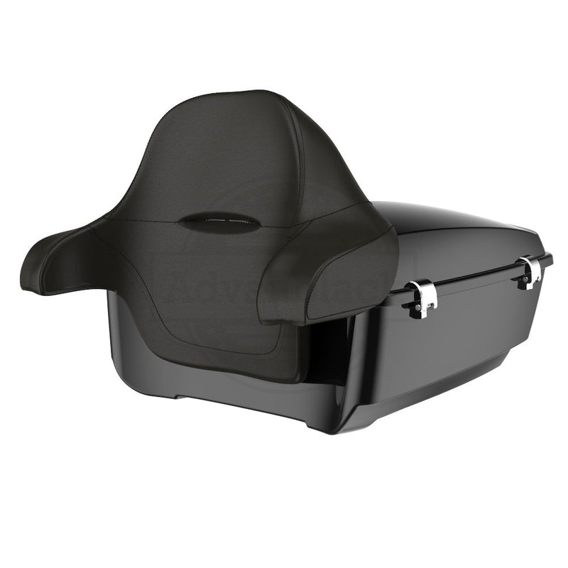 Advanblack King Rear Tour Trunk Pack For  '97-'26 Harley Touring / Softail