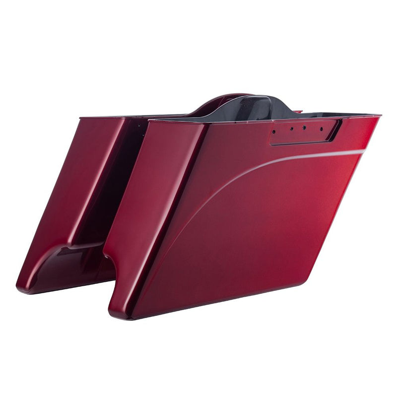 Advanblack Stretched Saddlebags Bottoms for '93-'13 Harley Davidson Touring