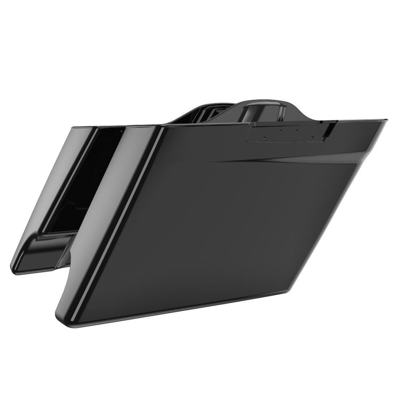 Advanblack 4.5'' Stretched Saddlebag Bottoms for 2014-2023 Harley Davidson Touring