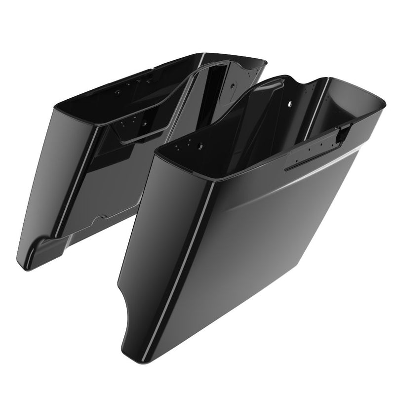 Advanblack 4.5'' Stretched Saddlebag Bottoms for 2014-2023 Harley Davidson Touring