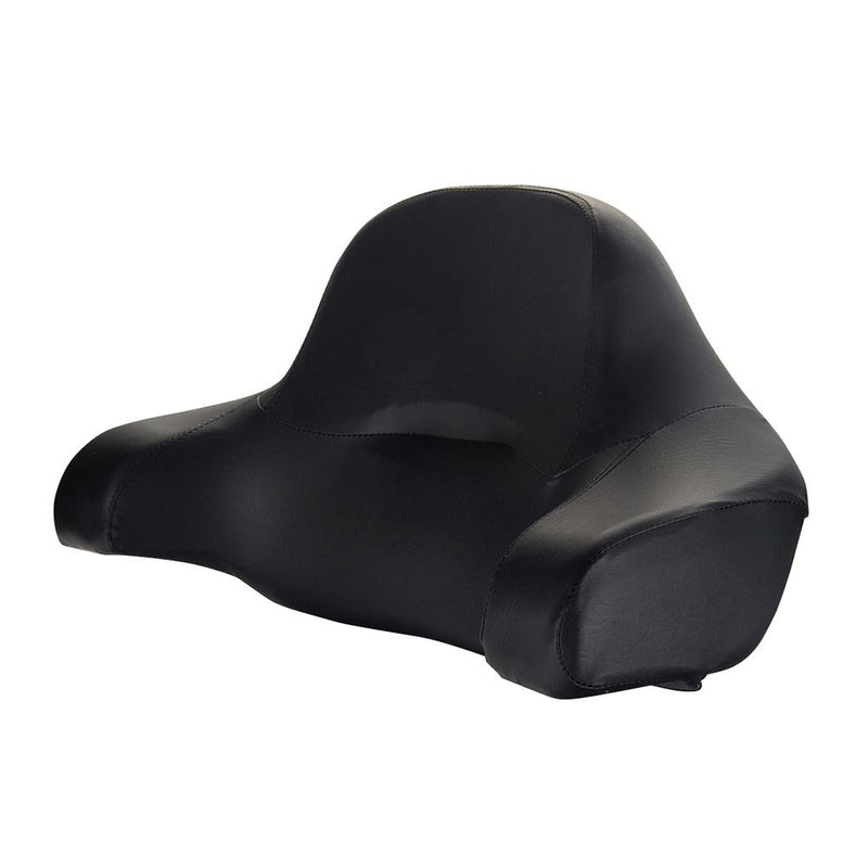 Advanblack Wrap Around Backrest Pad for Razor & Chopped Rear Tour Trunk Pack 2014-later Harley Touring