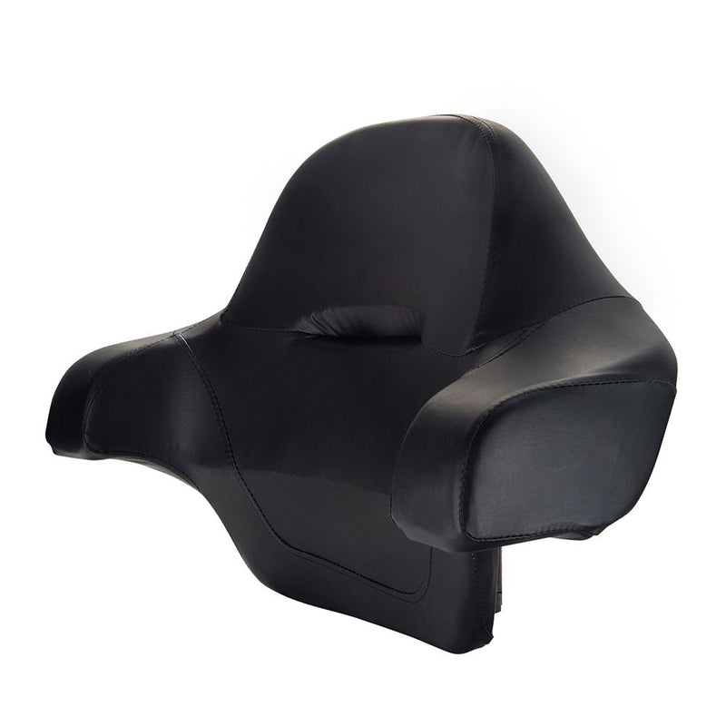Advanblack Wrap Around Backrest Pad for King Rear Tour Trunk Pack 2014-later Harley Touring