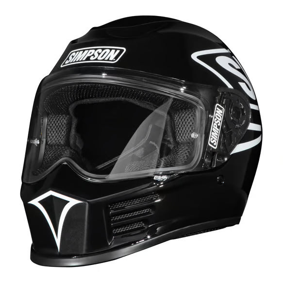 Simpson Speed Bandit helmet - 12 O'Clock Black
