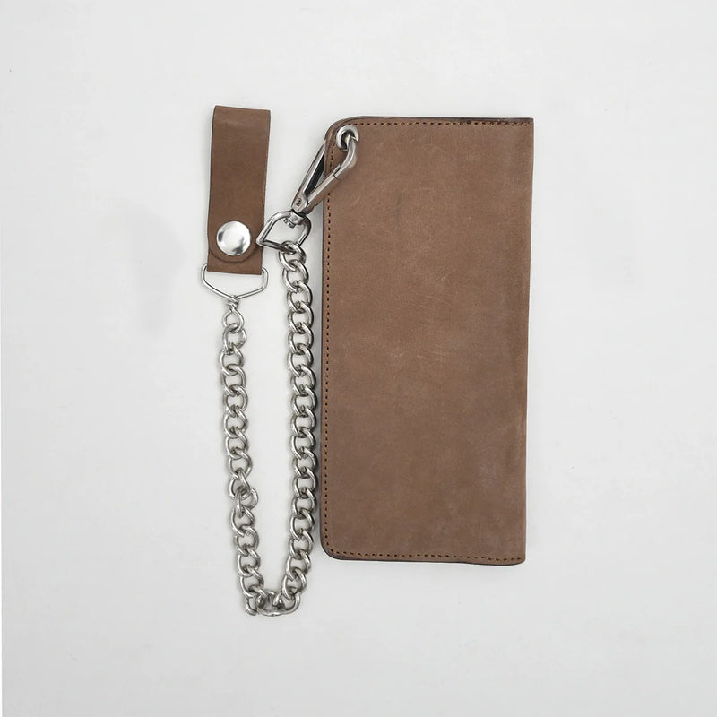 LARGE TRUCKER - Vegetable Tanned Leather Wallet