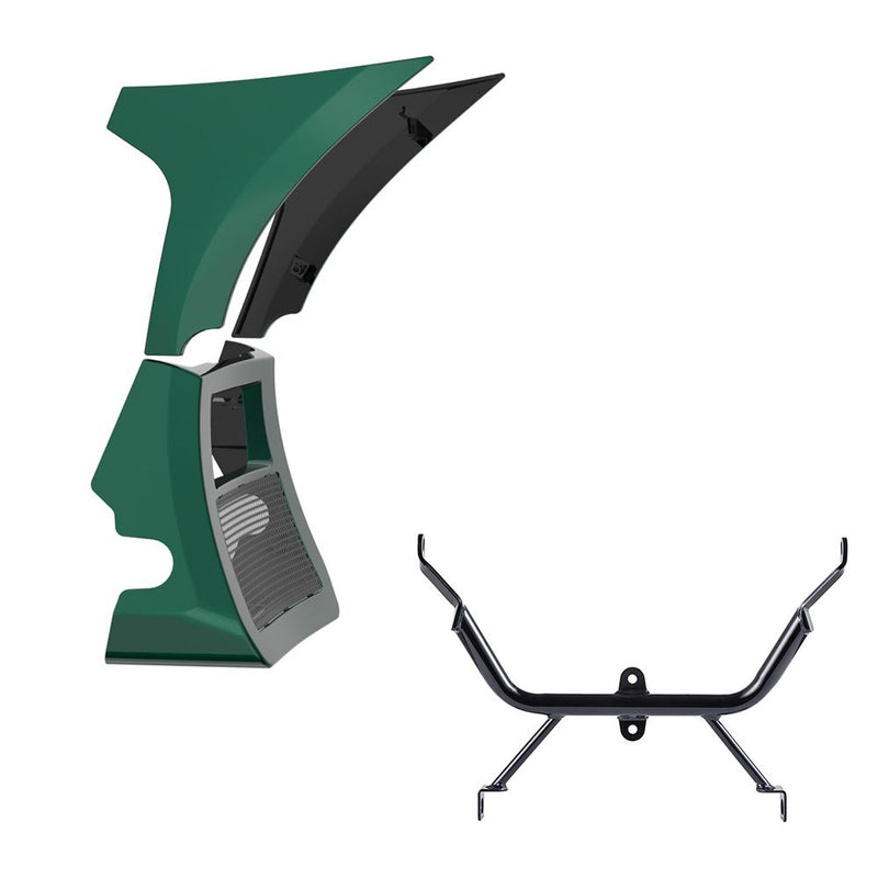 Advanblack Fairing  Spoiler Kit with Support Bracket for '23.5-'26 Harley Road Glide