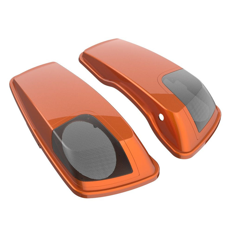 Advanblack Color Matched 5x7 Inch Speaker Lids for '14-'23 Harley Touring
