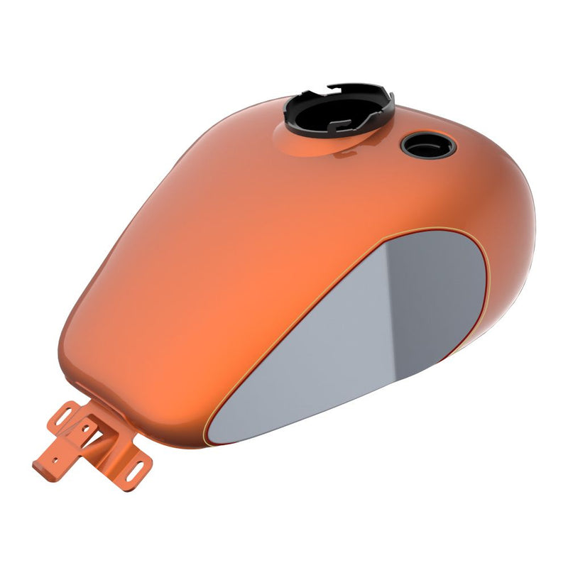 Advanblack Custom Two Tone HOLESHOT Performance Bagger Gas Tank for '08-'23 Harley Tourings