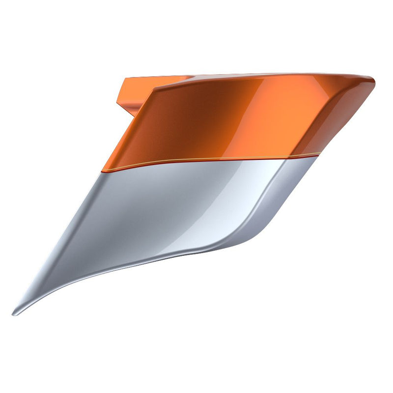 Advanblack Custom Two Tone ABS Stretched Side Cover Panel for 2014-2023 Harley Davidson Touring