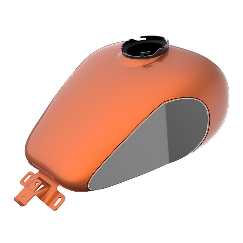 Advanblack Custom Two Tone HOLESHOT Performance Bagger Gas Tank for '08-'23 Harley Tourings