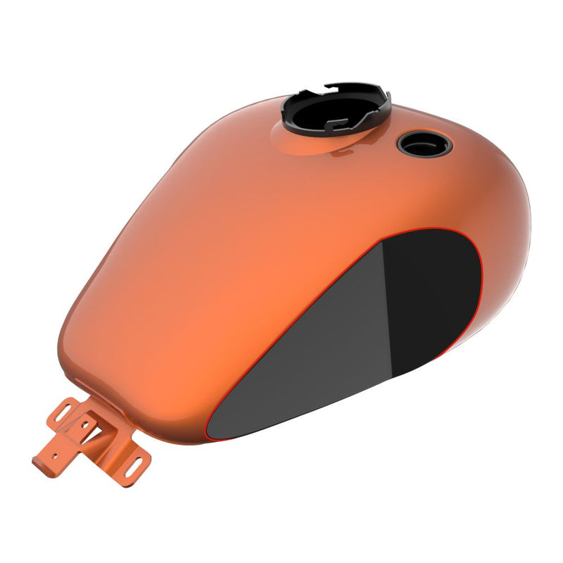 Advanblack Custom Two Tone HOLESHOT Performance Bagger Gas Tank for '08-'23 Harley Tourings