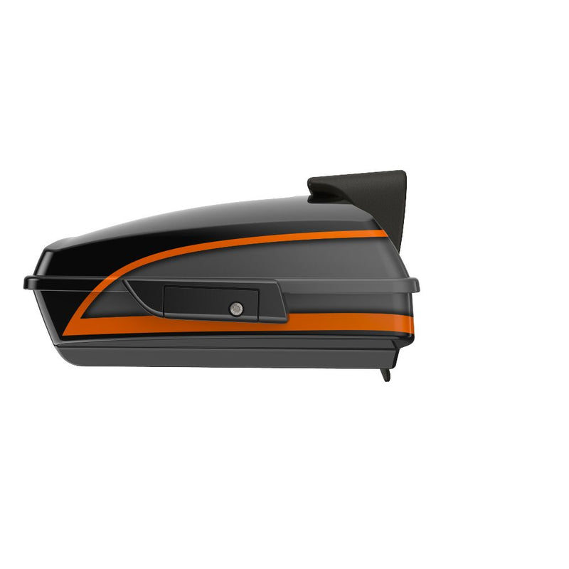 Advanblack APEX Rushmore Razor Rear Tour Trunk Pack Pad For  '97-'25 Harley Touring / Softail