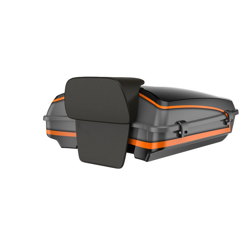 Advanblack APEX Rushmore Razor Rear Tour Trunk Pack Pad For  '97-'25 Harley Touring / Softail