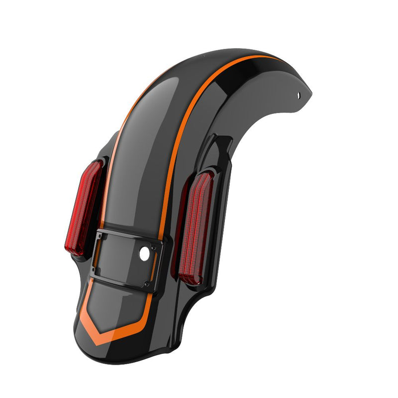 Advanblack APEX Dominator Stretched Rear Fender For 2014+ Harley Davidson Touring Models