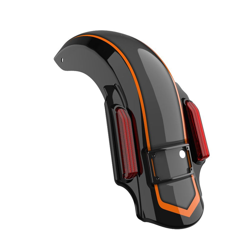 Advanblack APEX Dominator Stretched Rear Fender For 2014+ Harley Davidson Touring Models