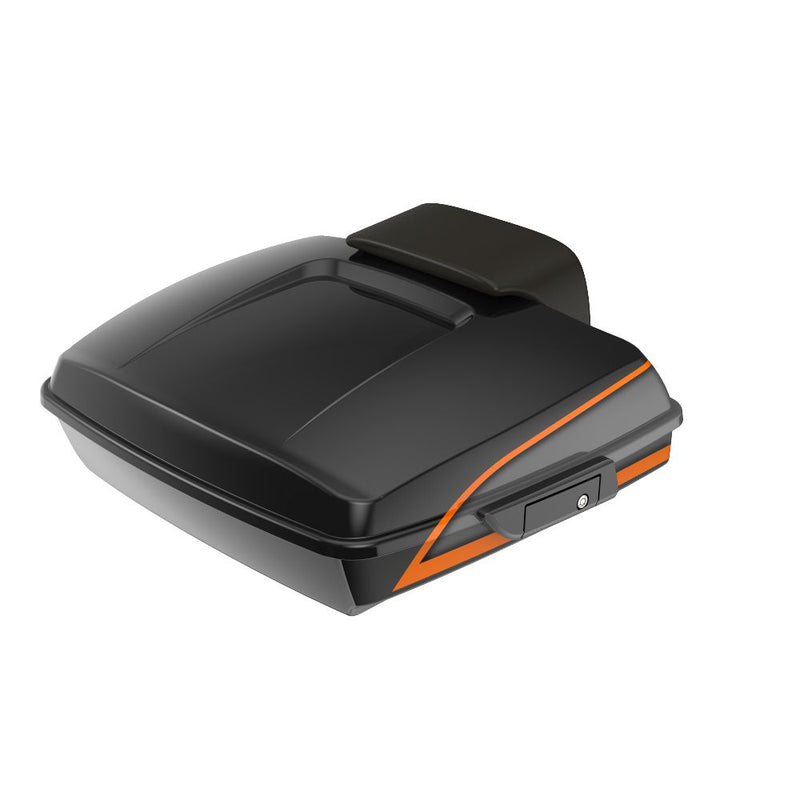 Advanblack APEX Rushmore Razor Rear Tour Trunk Pack Pad For  '97-'25 Harley Touring / Softail