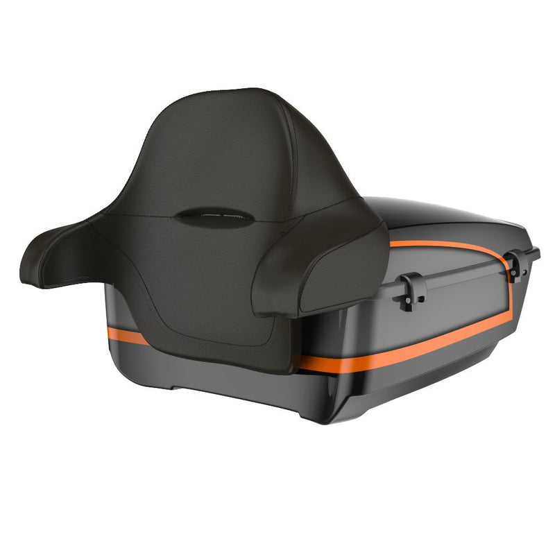 Advanblack APEX RUSHMORE KING Rear Tour Trunk Pack PAD FOR '97-'25 HARLEY TOURING / SOFTAIL