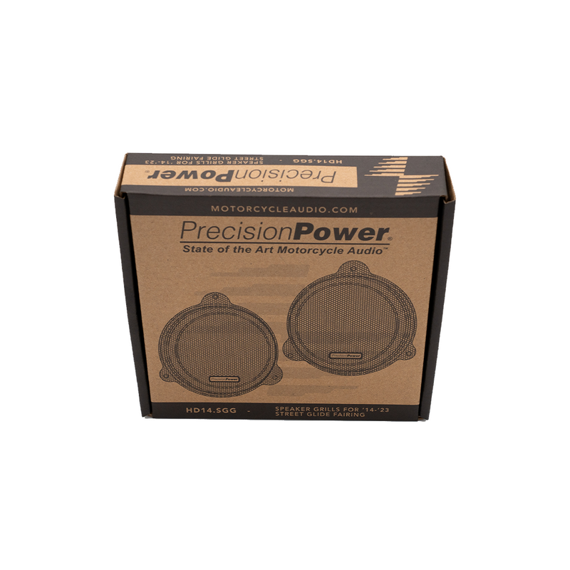 PRECISION POWER - '14-'23 Batwing Speaker Grills (Pair)