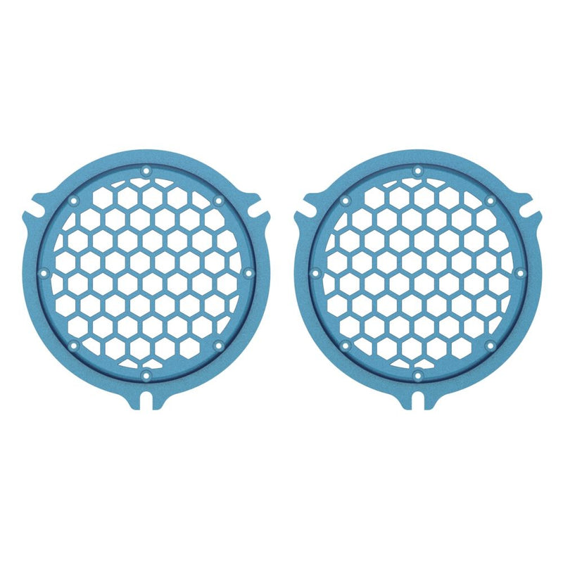 Advanblack HEX Speaker Grills Color Matched For 2014+ Electric Glide / Street Glide Inner Fairing