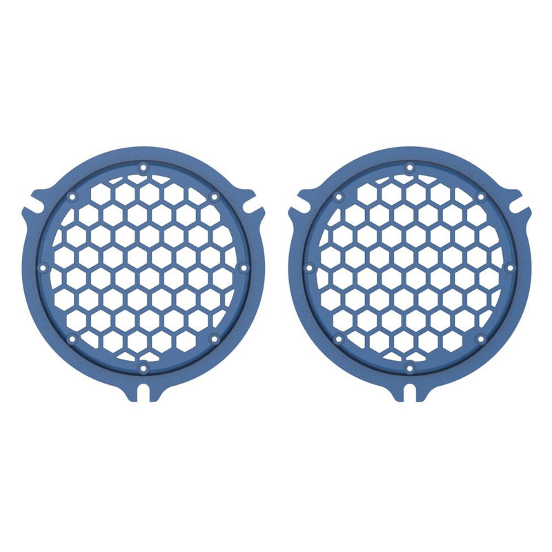 Advanblack HEX Speaker Grills Color Matched For 2014+ Electric Glide / Street Glide Inner Fairing