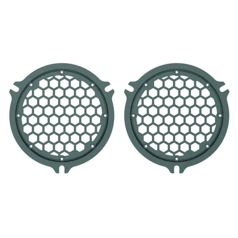 Advanblack HEX Speaker Grills Color Matched For 2014+ Electric Glide / Street Glide Inner Fairing