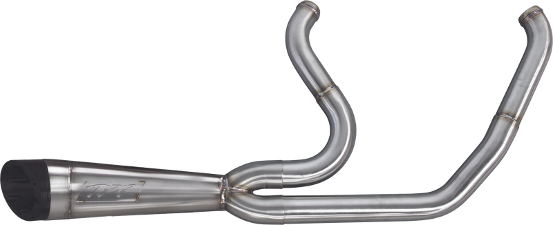 TBR Comp S 2in1 Exhaust Brushed - '09-'16 TOURING