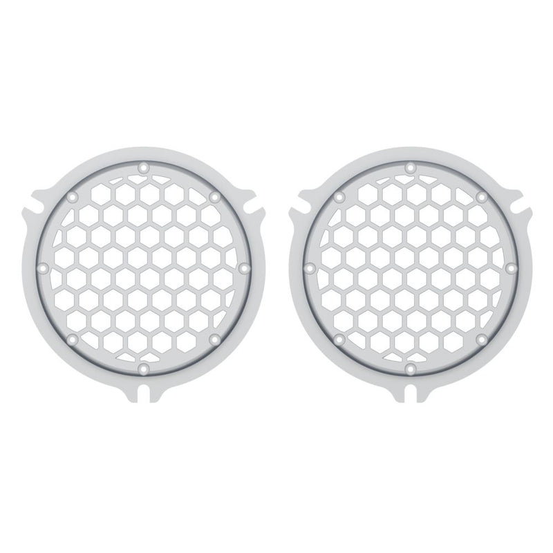 Advanblack HEX Speaker Grills Color Matched For 2014+ Electric Glide / Street Glide Inner Fairing