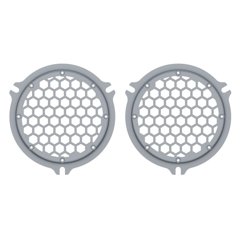 Advanblack HEX Speaker Grills Color Matched For 2014+ Electric Glide / Street Glide Inner Fairing